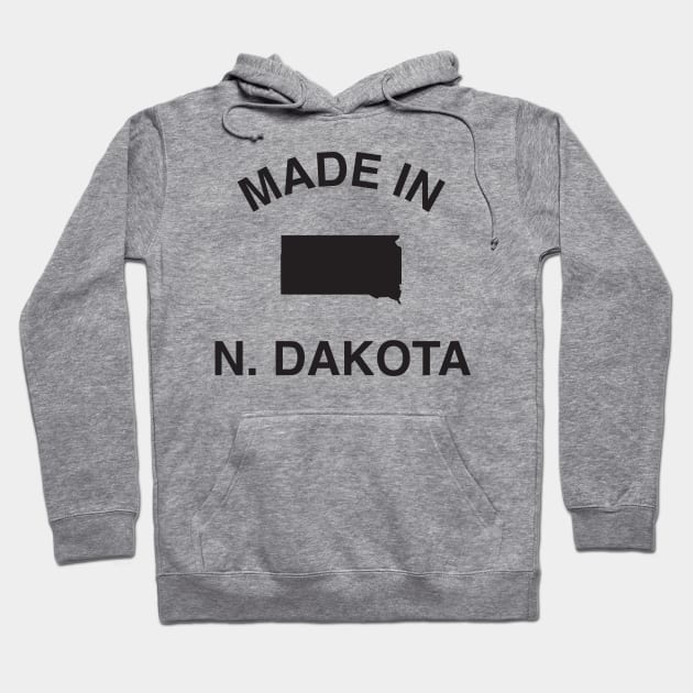 Made in North Dakota Hoodie by elskepress